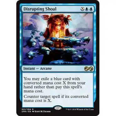 MtG Ultimate Masters Rare Foil Disrupting Shoal #51