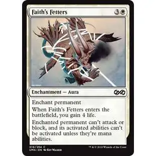 MtG Ultimate Masters Common Foil Faith's Fetters #16