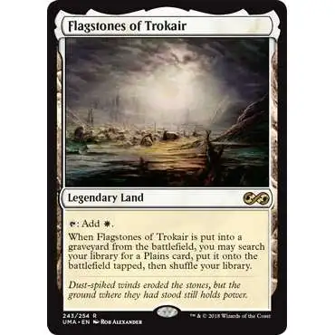 MtG Ultimate Masters Rare Foil Flagstones of Trokair #243
