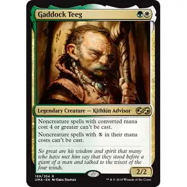 MtG Ultimate Masters Rare Gaddock Teeg #199