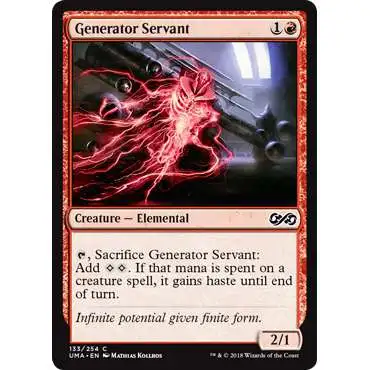 MtG Ultimate Masters Common FOIL Generator Servant #133