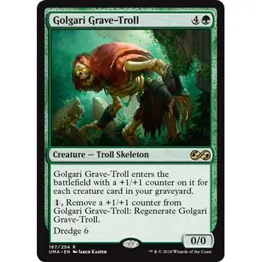MtG Ultimate Masters Rare Golgari Grave-Troll #167