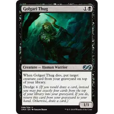 MtG Ultimate Masters Uncommon Golgari Thug #98