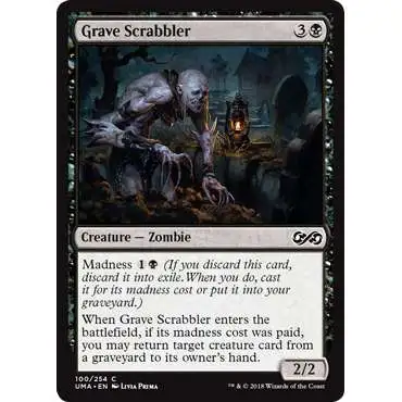 MtG Ultimate Masters Common Foil Grave Scrabbler #100