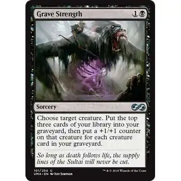 MtG Ultimate Masters Uncommon Grave Strength #101