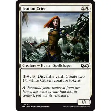 MtG Ultimate Masters Common Foil Icatian Crier #22