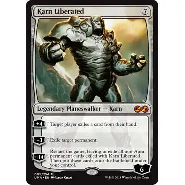 MtG Ultimate Masters Mythic Rare Karn Liberated #5