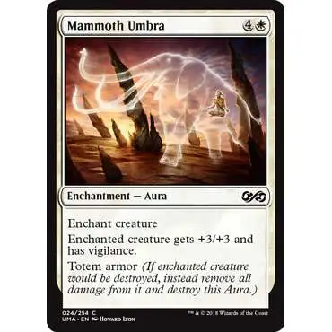 MtG Ultimate Masters Common Foil Mammoth Umbra #24