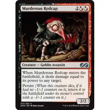 MtG Ultimate Masters Uncommon Foil Murderous Redcap #217