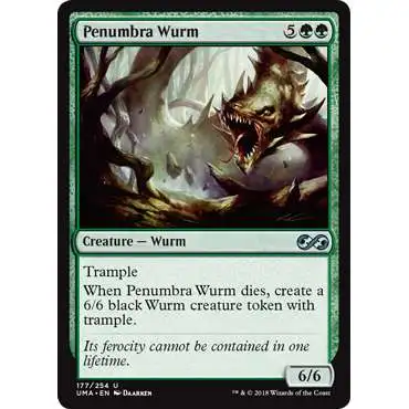 MtG Ultimate Masters Uncommon Penumbra Wurm #177