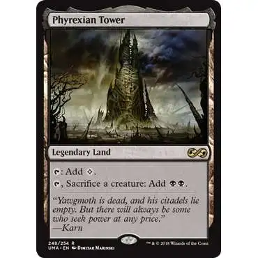 MtG Ultimate Masters Rare Phyrexian Tower #248