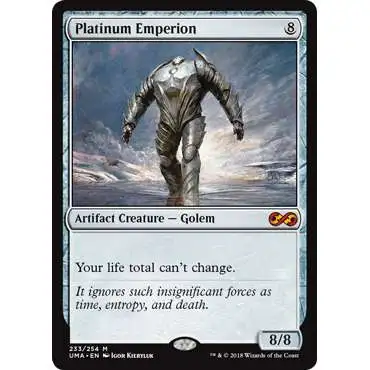 MtG Ultimate Masters Mythic Rare Platinum Emperion #233
