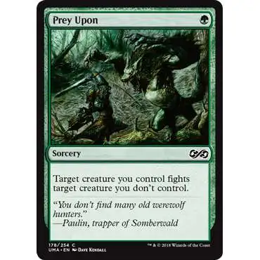 MtG Ultimate Masters Common Foil Prey Upon #178