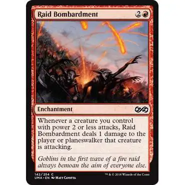 MtG Ultimate Masters Common Foil Raid Bombardment #142