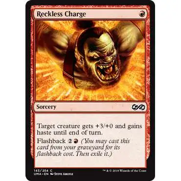 MtG Ultimate Masters Common Foil Reckless Charge #143