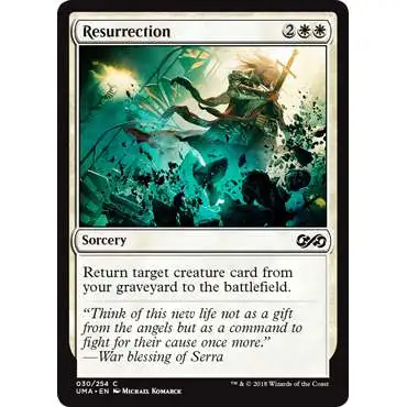 MtG Ultimate Masters Common Foil Resurrection #30