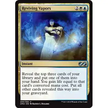 MtG Ultimate Masters Uncommon Foil Reviving Vapors #205