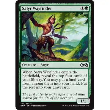 MtG Ultimate Masters Common Satyr Wayfinder #180