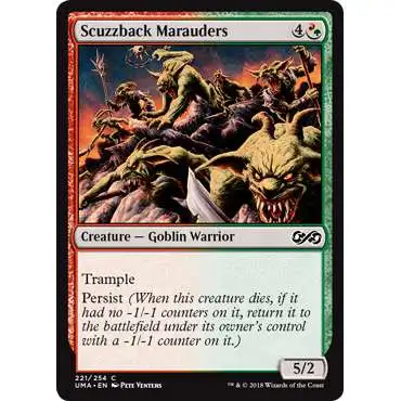 MtG Ultimate Masters Common Scuzzback Marauders #221