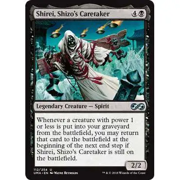MtG Ultimate Masters Uncommon FOIL Shirei, Shizo's Caretaker #112
