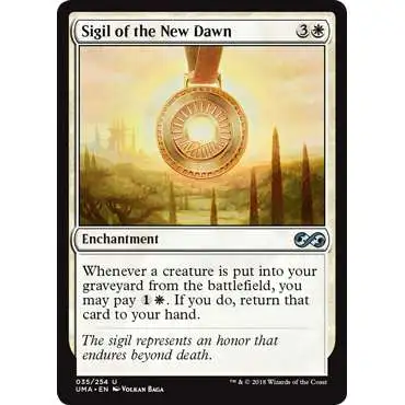 MtG Ultimate Masters Uncommon Foil Sigil of the New Dawn #35