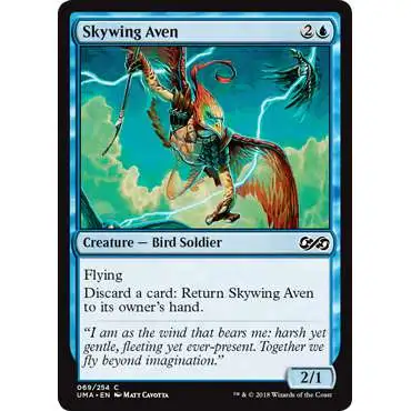 MtG Ultimate Masters Common Foil Skywing Aven #69