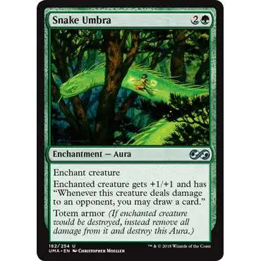 MtG Ultimate Masters Uncommon Snake Umbra #182