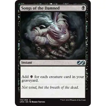 MtG Ultimate Masters Uncommon Foil Songs of the Damned #115