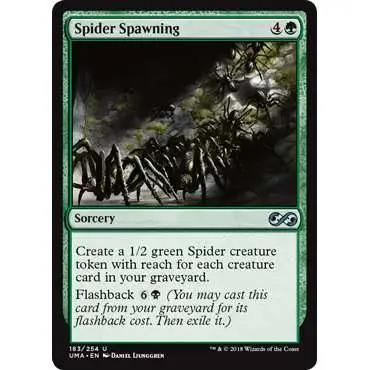 MtG Ultimate Masters Uncommon Spider Spawning #183