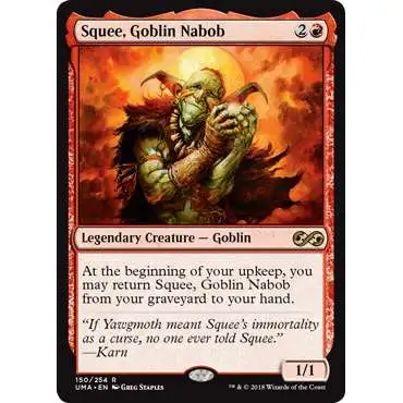 MtG Ultimate Masters Rare Foil Squee, Goblin Nabob #150