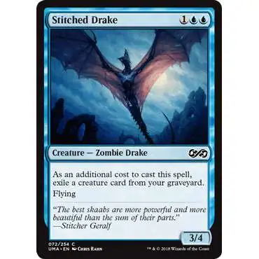 MtG Ultimate Masters Common Foil Stitched Drake #72