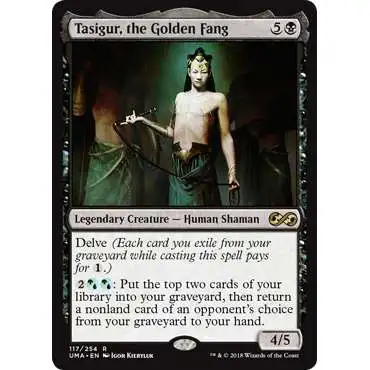 MtG Ultimate Masters Rare Tasigur, the Golden Fang #117