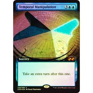 MtG Ultimate Masters Temporal Manipulation U06 [Foil Box Topper]