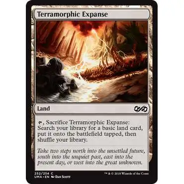 MtG Ultimate Masters Common Foil Terramorphic Expanse #252