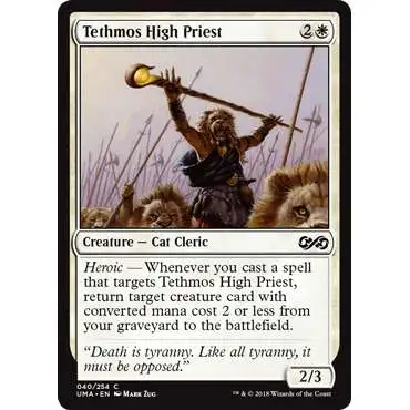 MtG Ultimate Masters Common Foil Tethmos High Priest #40