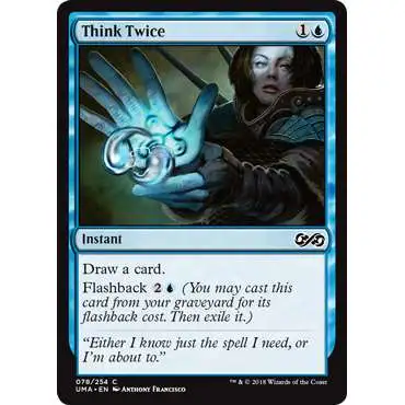 MtG Ultimate Masters Common Think Twice #78