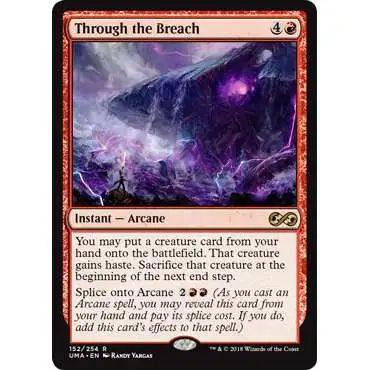 MtG Ultimate Masters Rare Foil Through the Breach #152