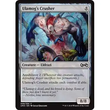 MtG Ultimate Masters Common Foil Ulamog's Crusher #8
