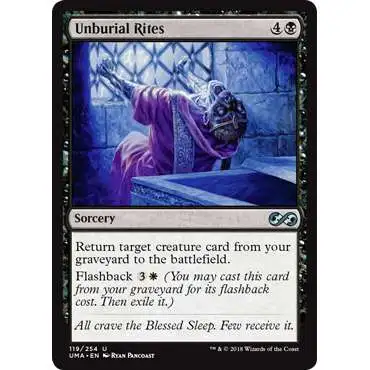 MtG Ultimate Masters Uncommon FOIL Unburial Rites #119