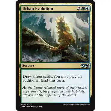 MtG Ultimate Masters Uncommon Foil Urban Evolution #208