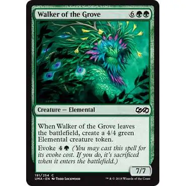MtG Ultimate Masters Common Foil Walker of the Grove #191