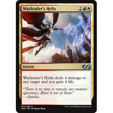 MtG Ultimate Masters Uncommon Warleader's Helix #210
