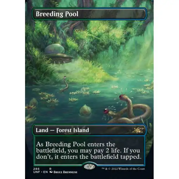 MtG Unfinity Rare Breeding Pool #286 [Alternate Art Borderless FOIL]