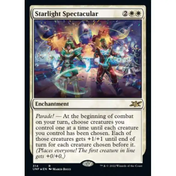 MtG Unfinity Rare Starlight Spectacular #314 [Galaxy Foils]