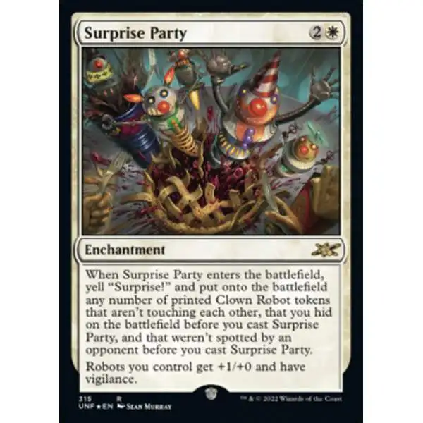 MtG Unfinity Rare Surprise Party #315 [Galaxy Foils]