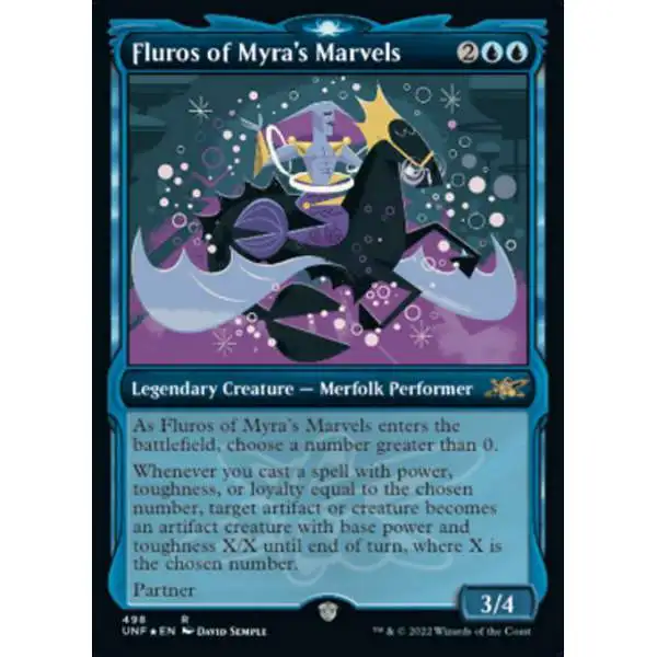 MtG Unfinity Rare Fluros of Myra's Marvels #498 [Galaxy Foils]