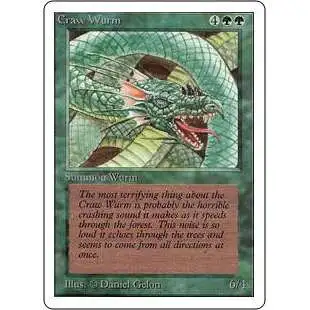 MtG Unlimited Common Craw Wurm