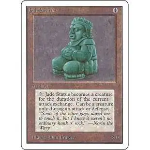 MtG Unlimited Uncommon Jade Statue [Lightly Played]