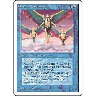 MtG Unlimited Uncommon Phantasmal Forces [Lightly Played]