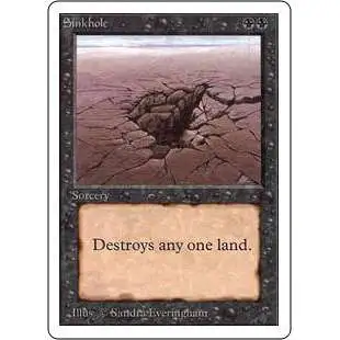 MtG Unlimited Common Sinkhole